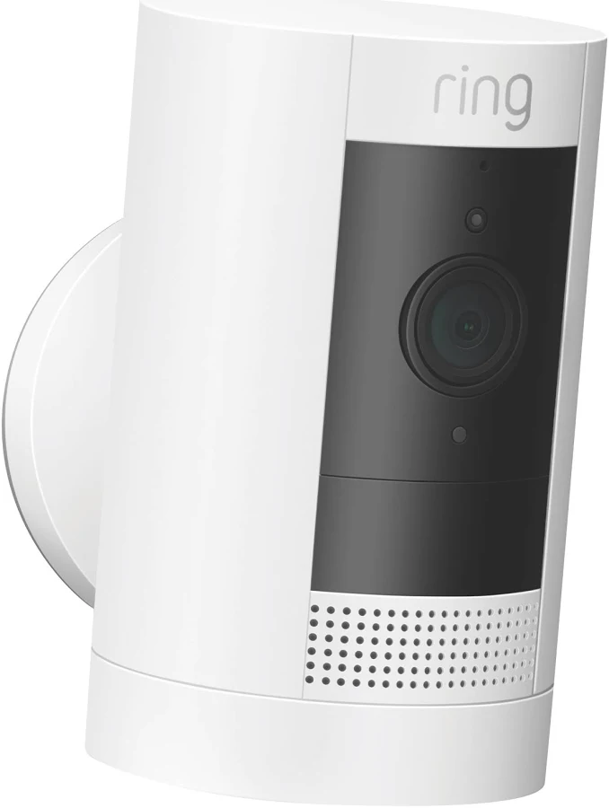Ring Stick Up Cam Battery, White, photo 4 of 7