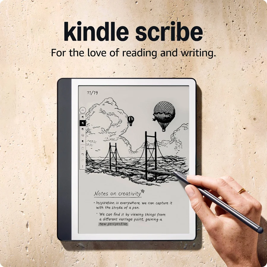 Amazon Kindle Scribe 16GB with Premium Pen – Tungsten, photo 5 of 7