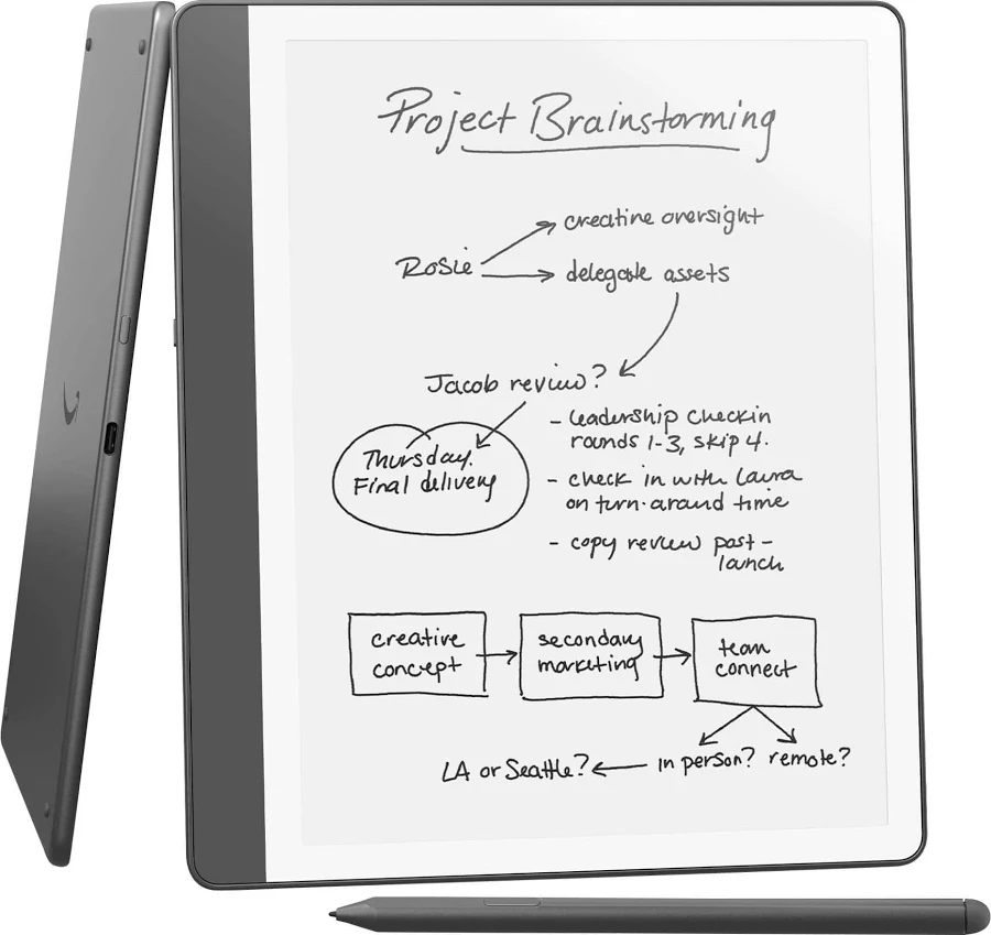 Amazon Kindle Scribe 16GB with Premium Pen – Tungsten, photo 2 of 7