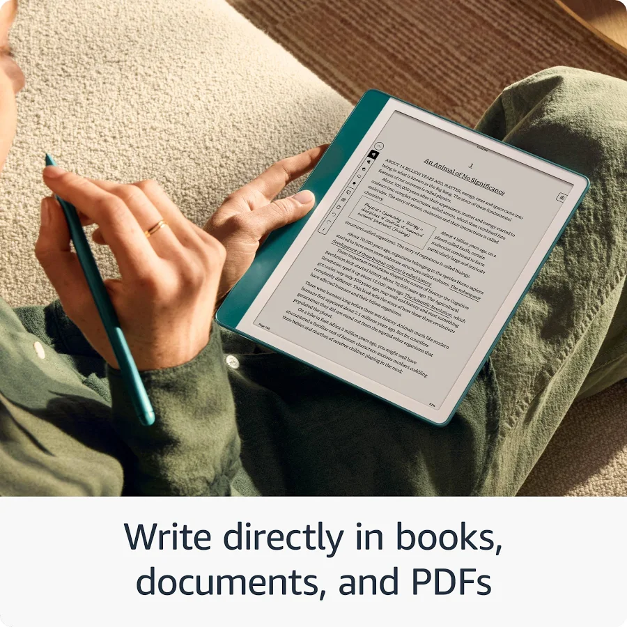 Amazon Kindle Scribe 16GB with Premium Pen – Tungsten, photo 3 of 7