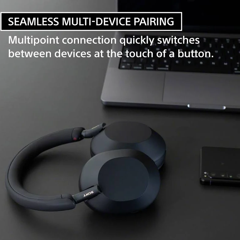 Sony WH-1000XM5 Wireless Noise Canceling Headphones, photo 3 of 7