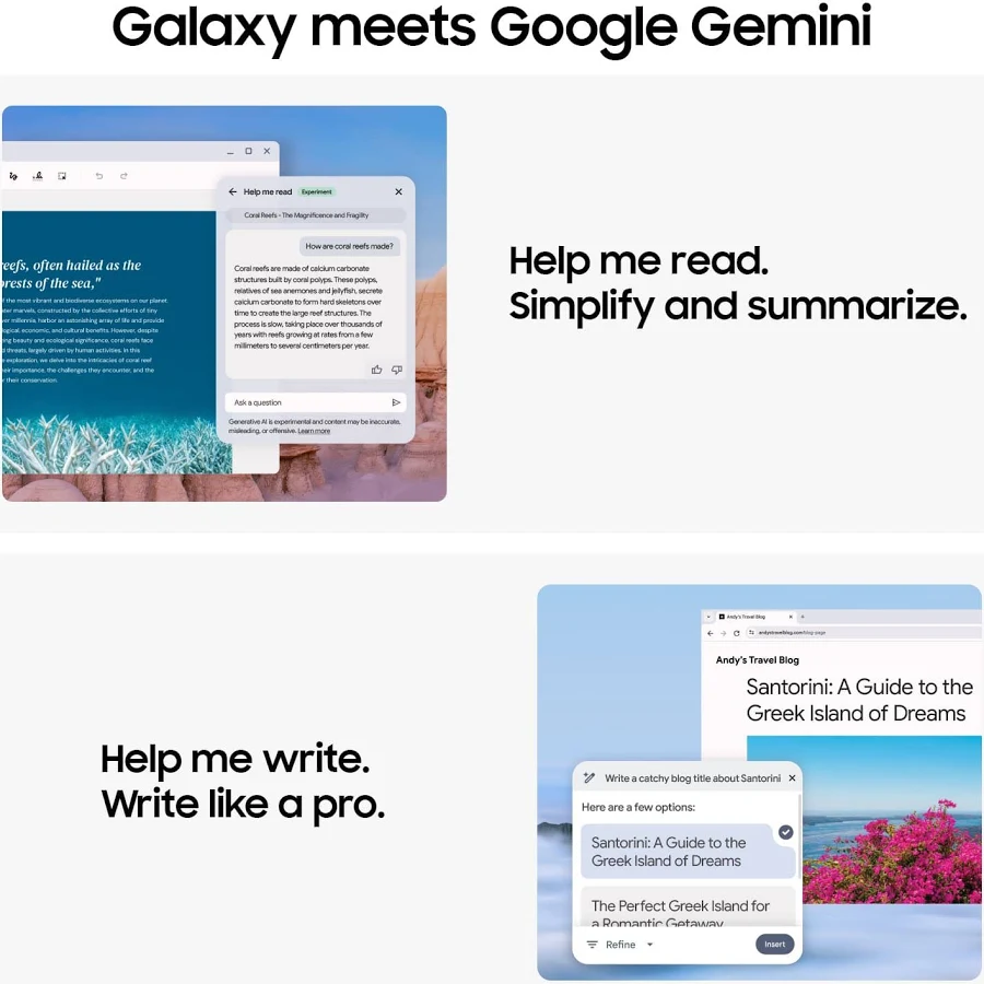Samsung Galaxy Chromebook Plus 15.6" AMOLED Laptop (Intel Core 3, 8GB RAM, 256GB, Neptune Blue), photo 5 of 7