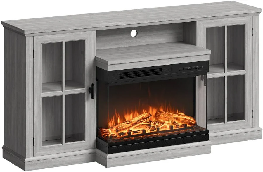 Lark Manor Arvol Electric Fireplace TV Stand (TVs up to 65"), photo 4 of 7