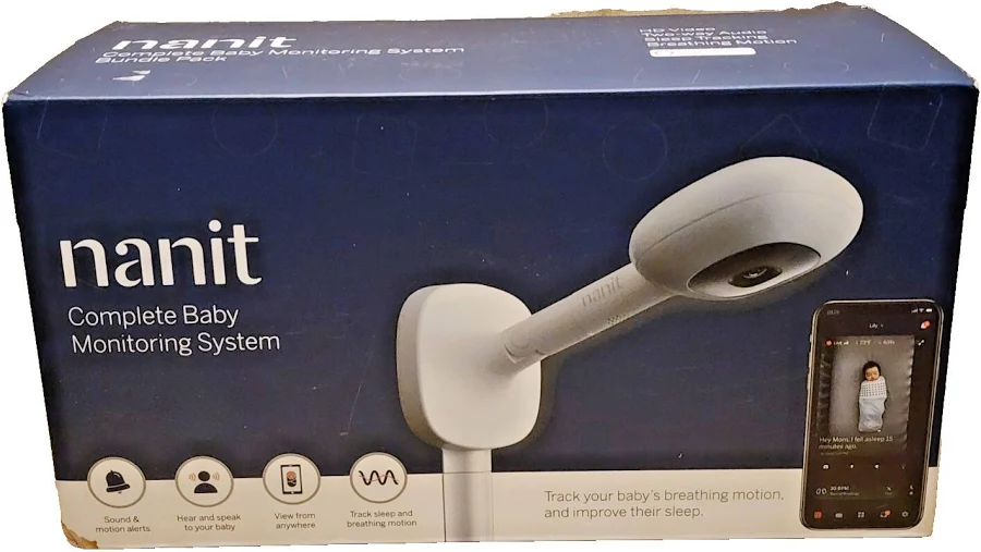 Nanit Complete Baby Monitoring System Bundle (Nanit Plus Camera, Breathing Wear and Multi-Stand), photo 2 of 7