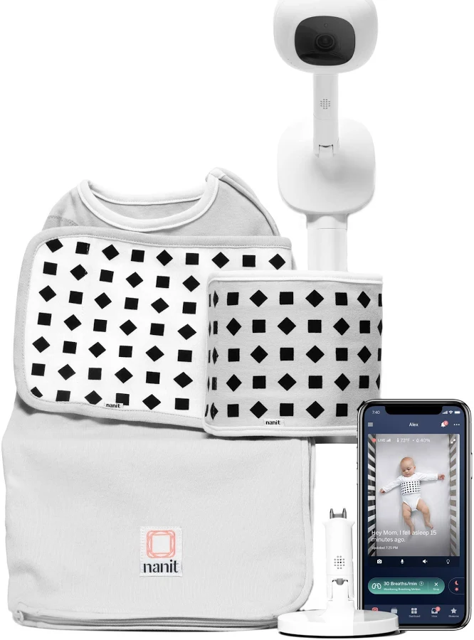 Nanit Complete Baby Monitoring System Bundle (Nanit Plus Camera, Breathing Wear and Multi-Stand), photo 5 of 7