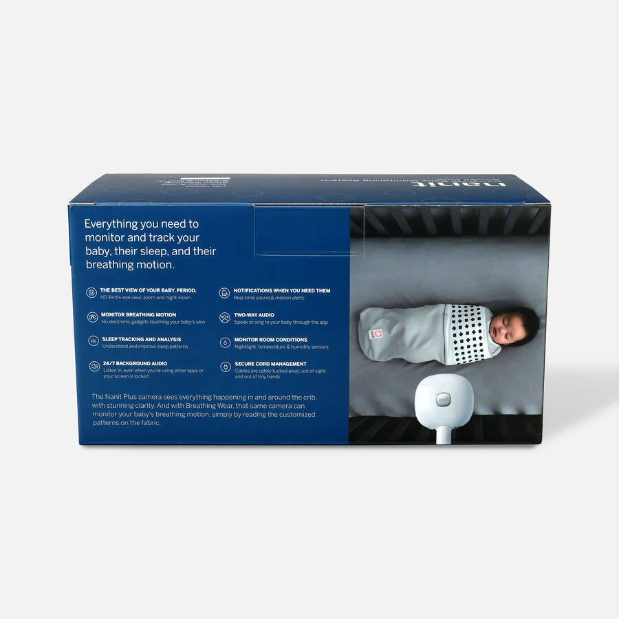Nanit Complete Baby Monitoring System Bundle (Nanit Plus Camera, Breathing Wear and Multi-Stand), photo 4 of 7