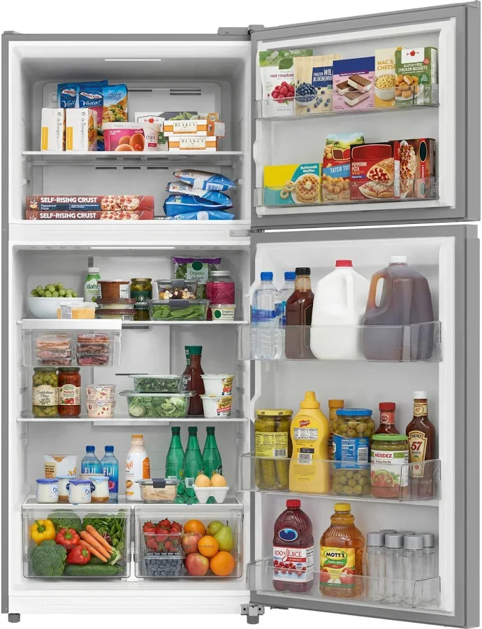 Frigidaire 30" 18.6 Cu. Ft. Garage-Ready Top-Freezer Refrigerator, Stainless Steel Look, photo 4 of 7