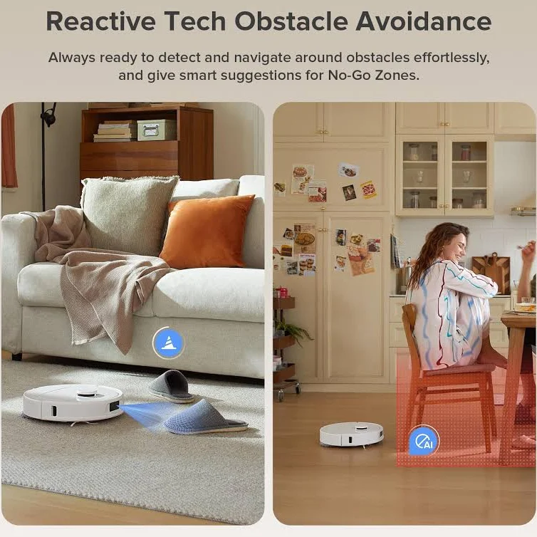 Roborock QV 35A Robot Vacuum and Mop with Multifunctional Dock, photo 6 of 7