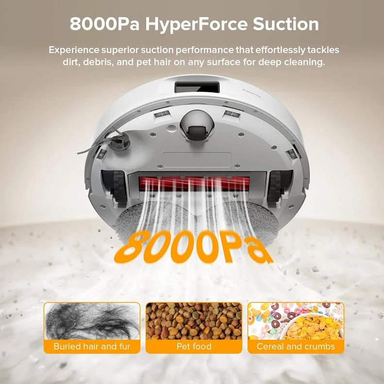 Roborock QV 35A Robot Vacuum and Mop with Multifunctional Dock, photo 3 of 7
