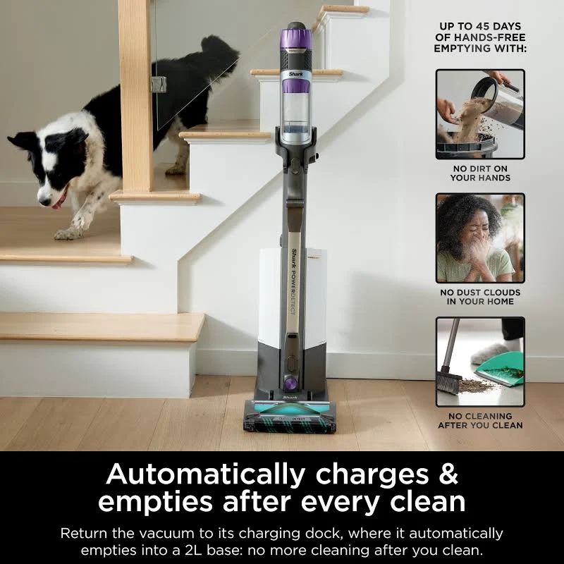 Shark PowerDetect Clean & Empty Cordless Stick Vacuum with Auto-Empty Dock (IP3251), photo 5 of 7