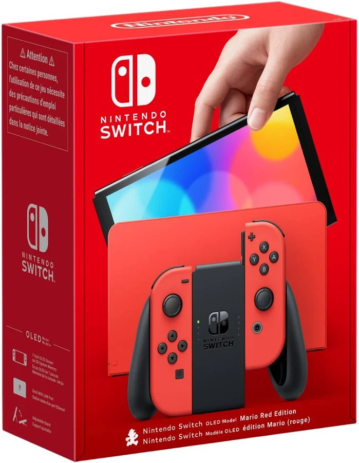 Nintendo Switch OLED Model – Mario Red Edition, photo 2 of 6