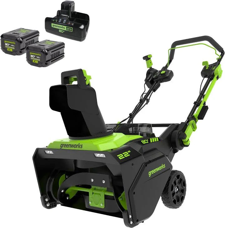 Greenworks Pro 80V 22-in. Cordless Single-Stage Snow Blower (2617902), photo 2 of 7