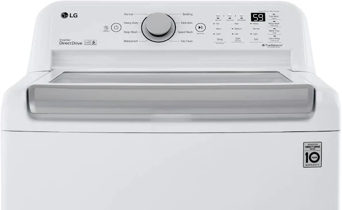 LG 5.0 cu ft Mega Capacity Top Load Washer with TurboDrum, photo 7 of 7