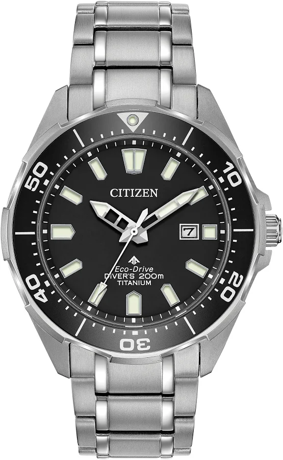 Citizen Eco-Drive Promaster Diver Titanium Watch (BN0200-56E), photo 2 of 3