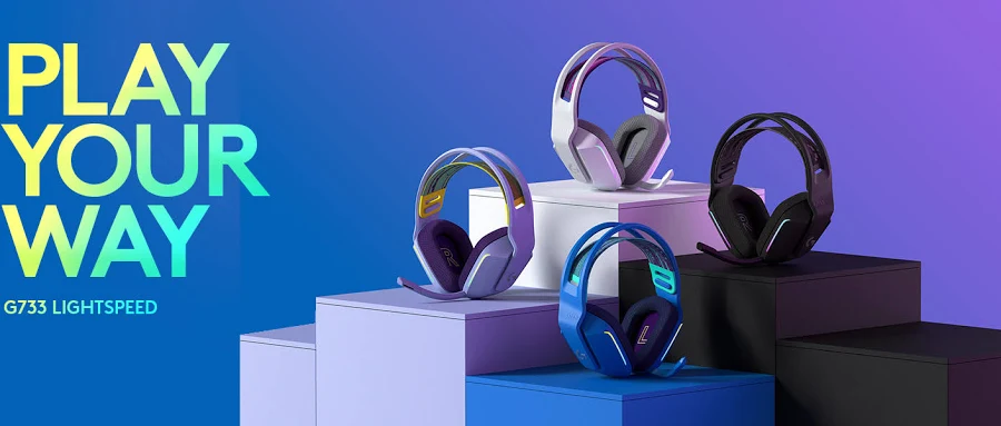 Logitech G733 LIGHTSPEED Wireless RGB Gaming Headset, photo 5 of 7