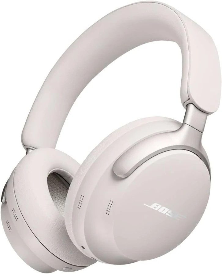 Bose QuietComfort Ultra Wireless Noise Cancelling Over-Ear Headphones, White Smoke, photo 2 of 5