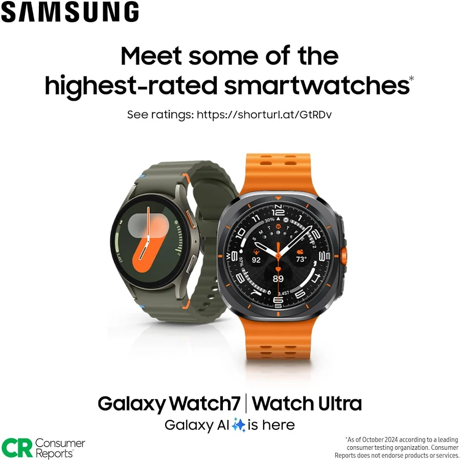 Samsung Galaxy Watch7 44mm Smartwatch – Green, photo 4 of 7