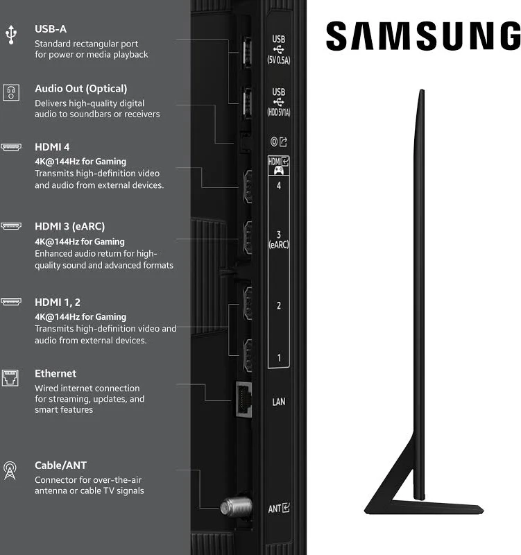 Samsung 85" Class Neo QLED 4K QN70F Vision AI Smart TV, photo 7 of 7