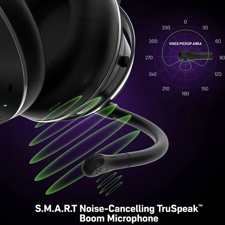 Turtle Beach Stealth Pro Wireless Noise-Cancelling Gaming Headset for Xbox – Black, photo 5 of 7