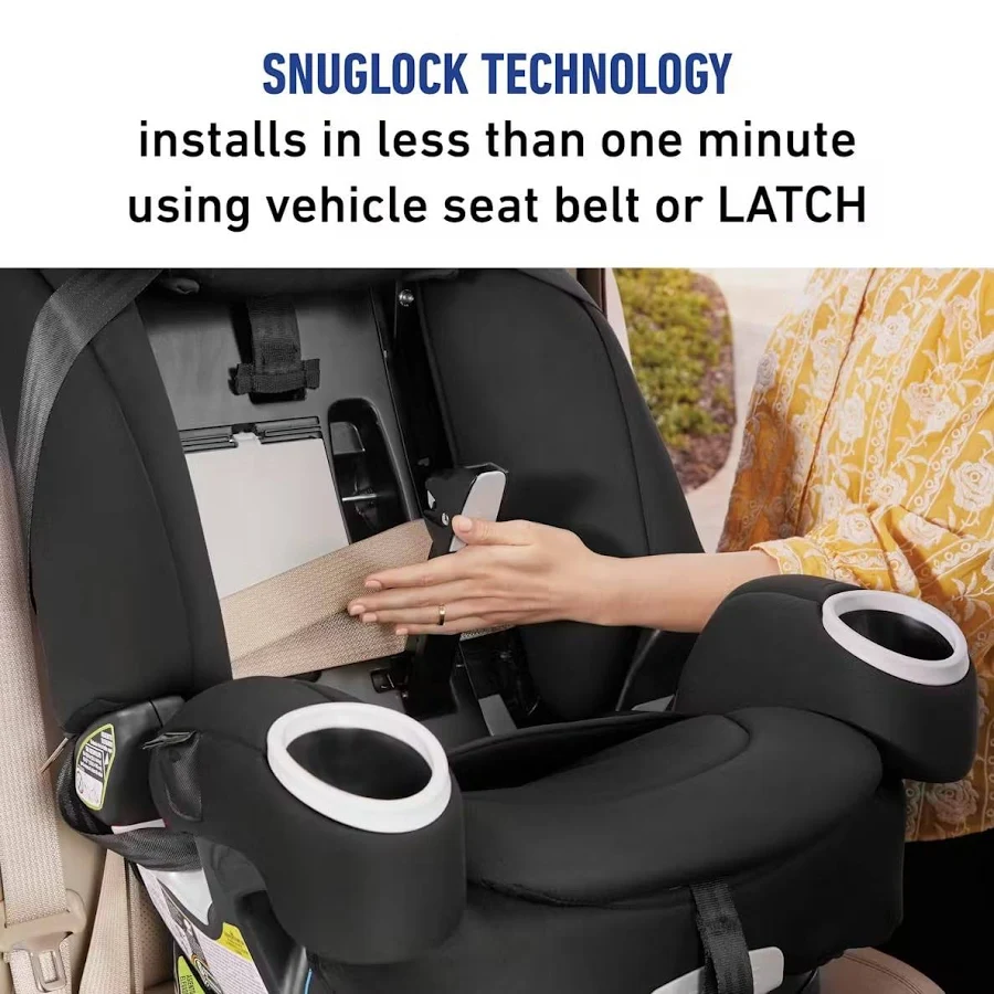 Graco 4Ever DLX SnugLock 4-in-1 Car Seat, photo 4 of 7