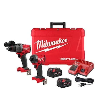 Milwaukee M18 FUEL 2-Tool Combo Kit 3697-22 – Hammer Drill/Driver and Impact Driver, photo 2 of 7