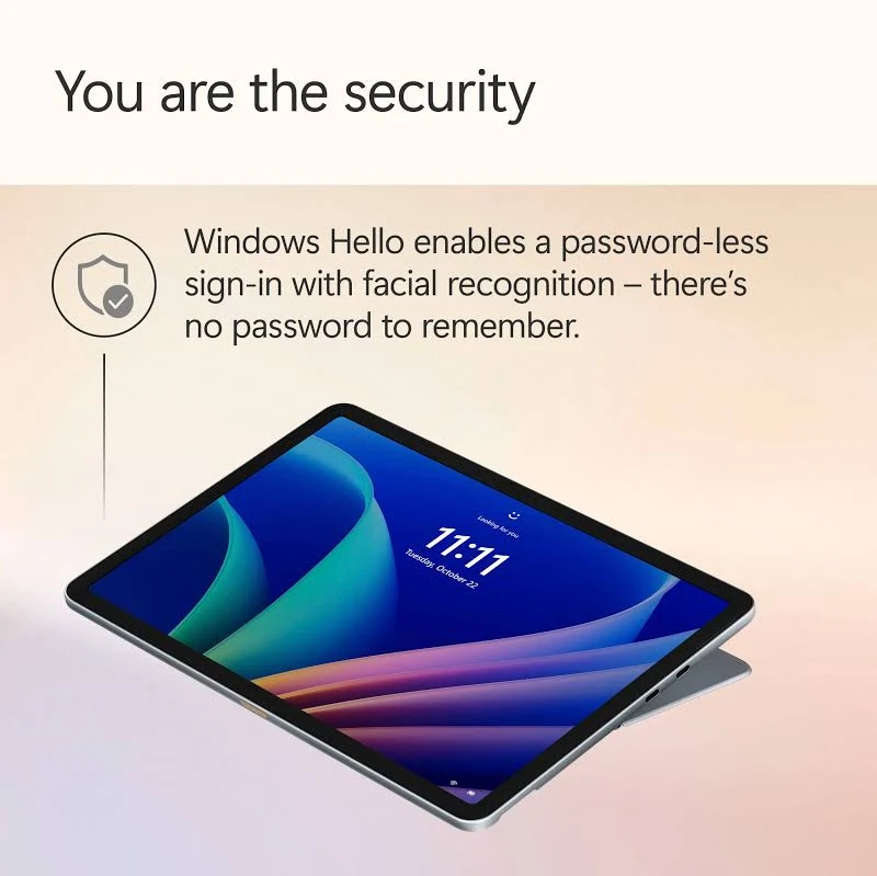 Microsoft Surface Pro 12-inch Copilot+ PC – Snapdragon X Plus, 16GB RAM, 512GB, Ocean, photo 6 of 7