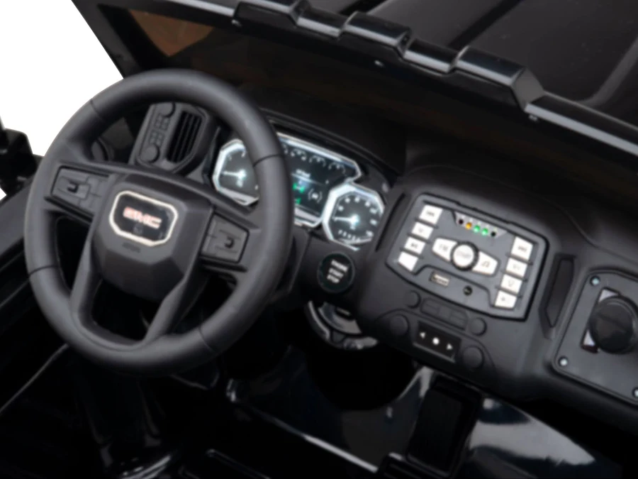 GMC Denali 12V Kids Electric Ride-On Truck with Parent Remote, Black, photo 7 of 7