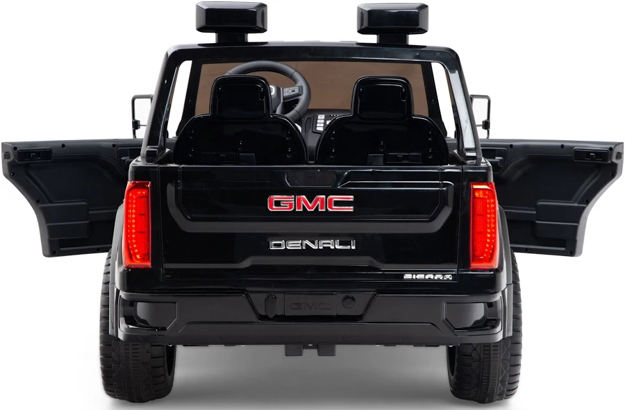 GMC Denali 12V Kids Electric Ride-On Truck with Parent Remote, Black, photo 6 of 7