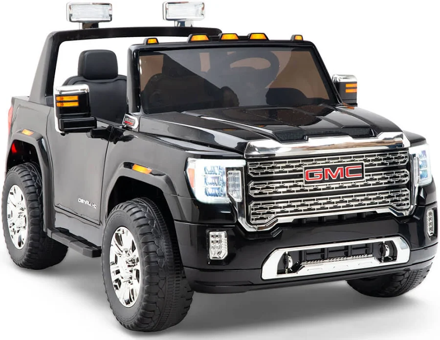 GMC Denali 12V Kids Electric Ride-On Truck with Parent Remote, Black, photo 2 of 7