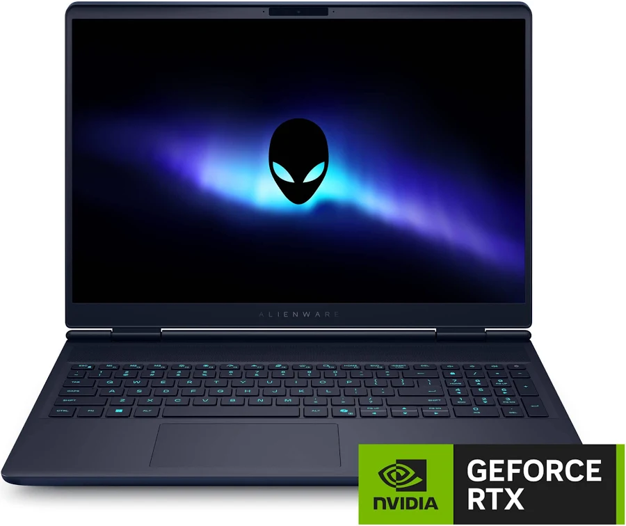 Alienware 16X Aurora Gaming Laptop – Intel Core Ultra 9 275HX, RTX 5070, 32GB RAM, 2TB SSD, photo 2 of 7
