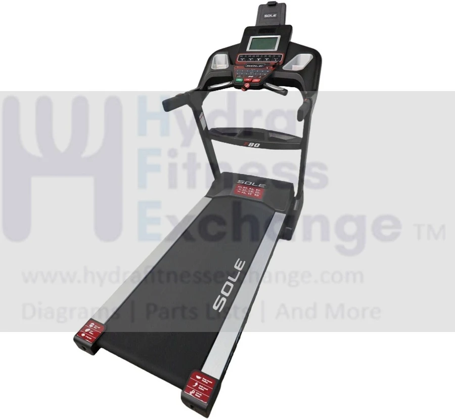 SOLE Fitness F80 Folding Treadmill, photo 2 of 3