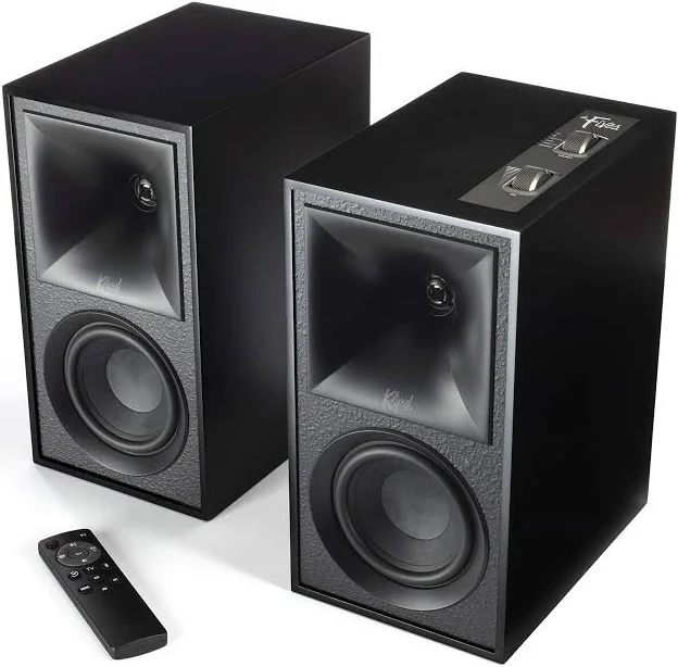 Klipsch The Fives Powered Bookshelf Speakers, photo 3 of 7