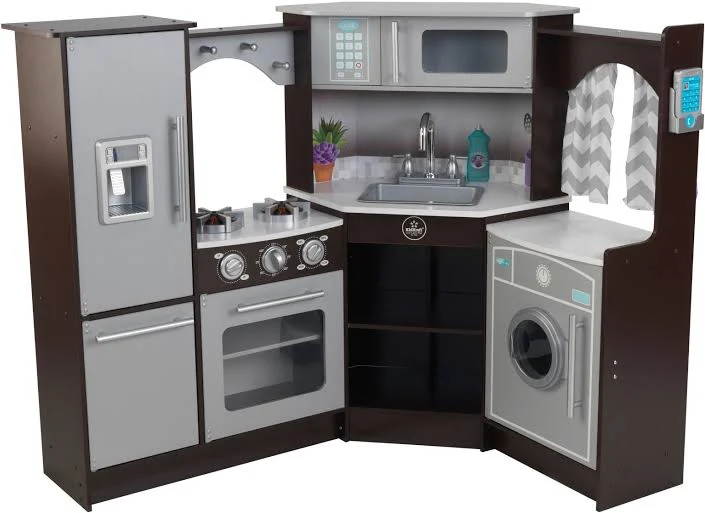 KidKraft Ultimate Corner Play Kitchen with Lights & Sounds, photo 3 of 7
