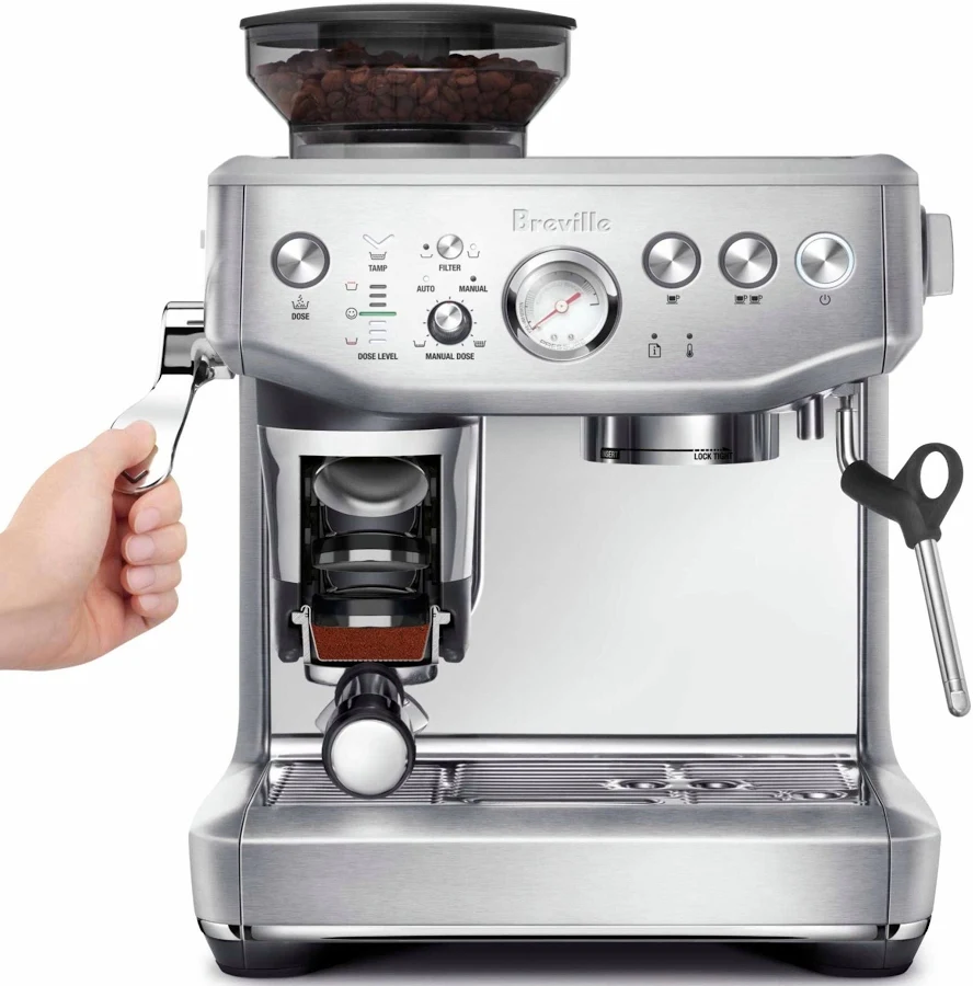 Breville Barista Express Impress Espresso Machine, photo 3 of 7