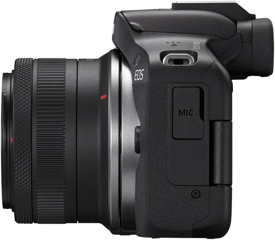 Canon EOS R50 Mirrorless Camera with RF-S 18-45mm Lens, Black, photo 5 of 7