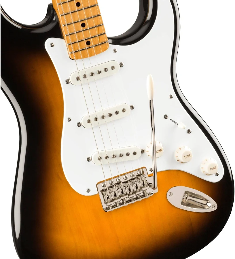 Squier Classic Vibe '50s Stratocaster Electric Guitar, Maple Fingerboard, photo 4 of 7