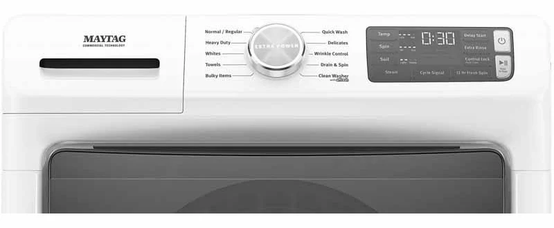 Maytag 4.8 cu ft Front Load Washer with Extra Power, photo 3 of 7