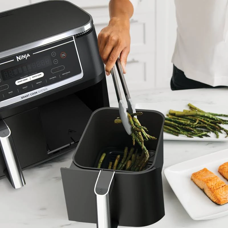 Ninja Foodi 6-in-1 10-Quart XL 2-Basket Air Fryer with DualZone Technology, Grey, photo 5 of 7