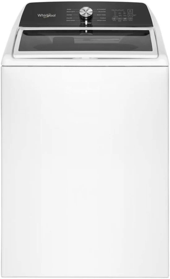 Whirlpool 4.7 cu ft Top Load Washer with Removable Agitator – White, photo 2 of 3