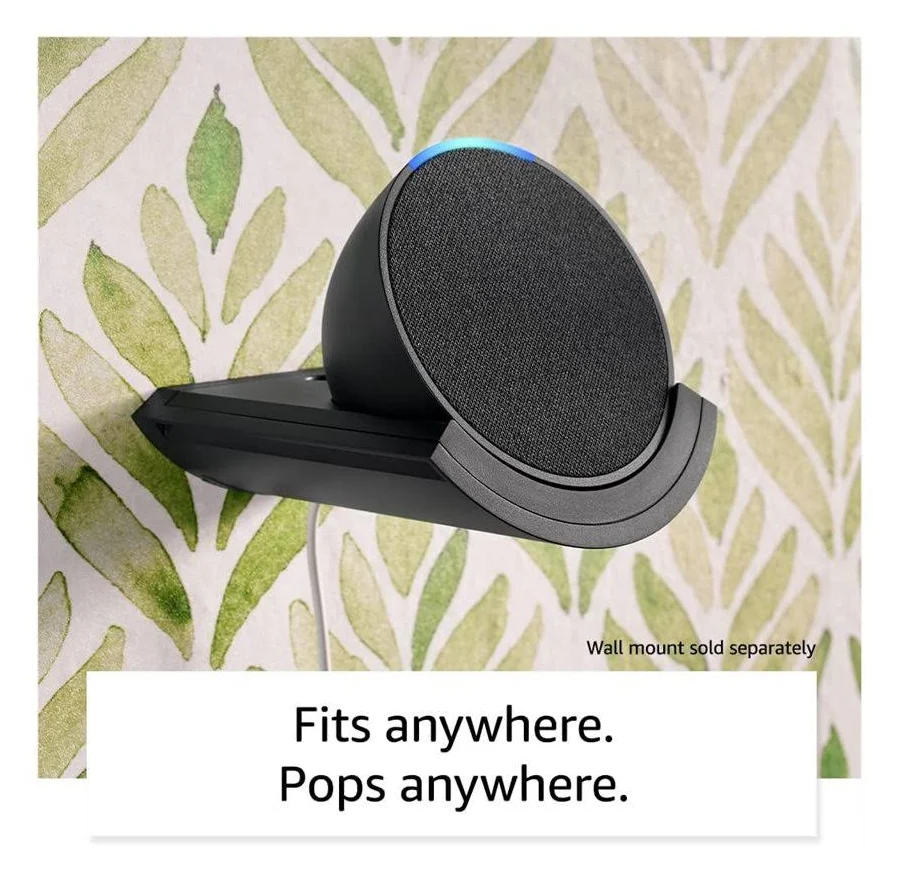 Amazon Echo Pop Smart Speaker with Alexa, Black, photo 5 of 7