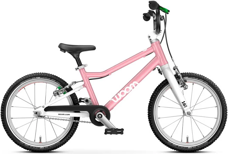 woom GO 3 AUTOMAGIC 16" Kids' Bike – Woom Red, photo 2 of 7