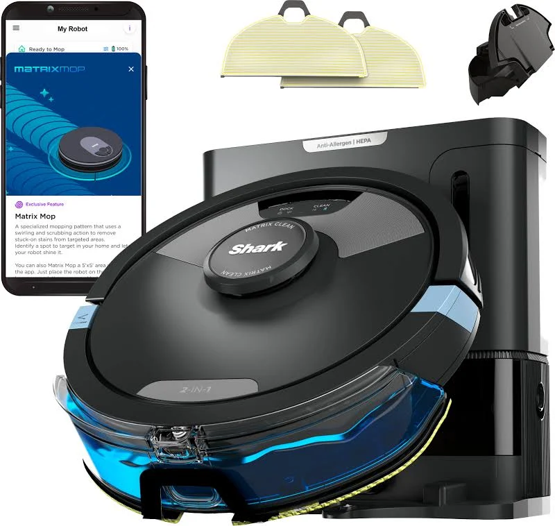 Shark AI Ultra 2-in-1 Robot Vacuum and Mop with Self-Empty Base (Black), photo 3 of 7