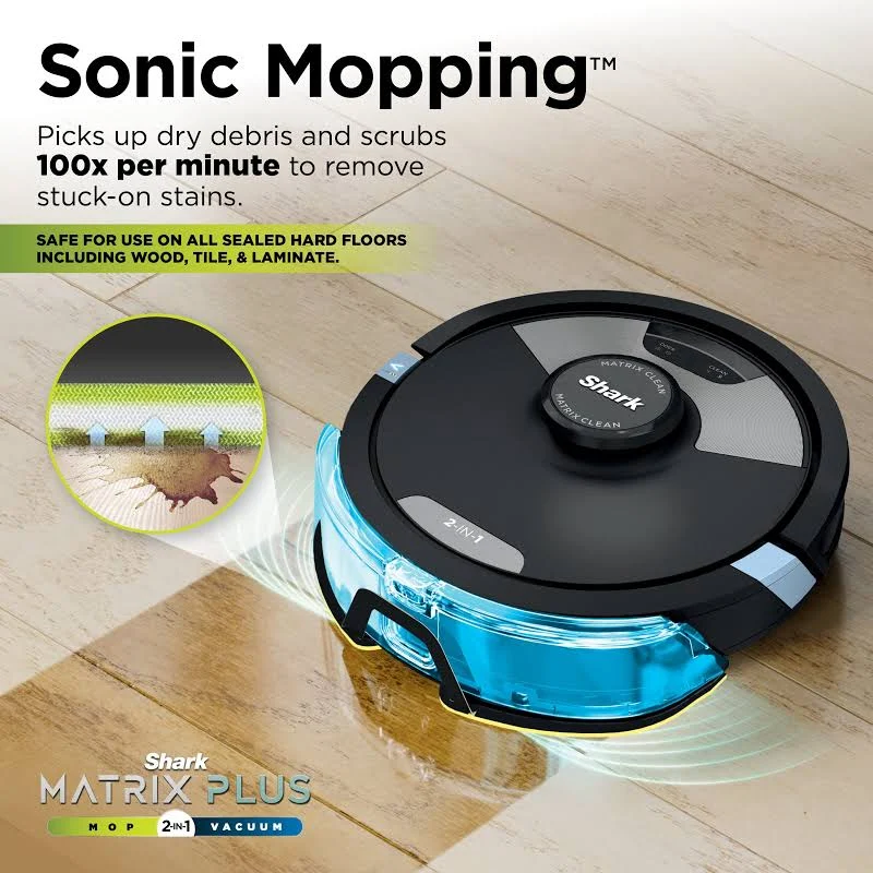 Shark AI Ultra 2-in-1 Robot Vacuum and Mop with Self-Empty Base (Black), photo 6 of 7