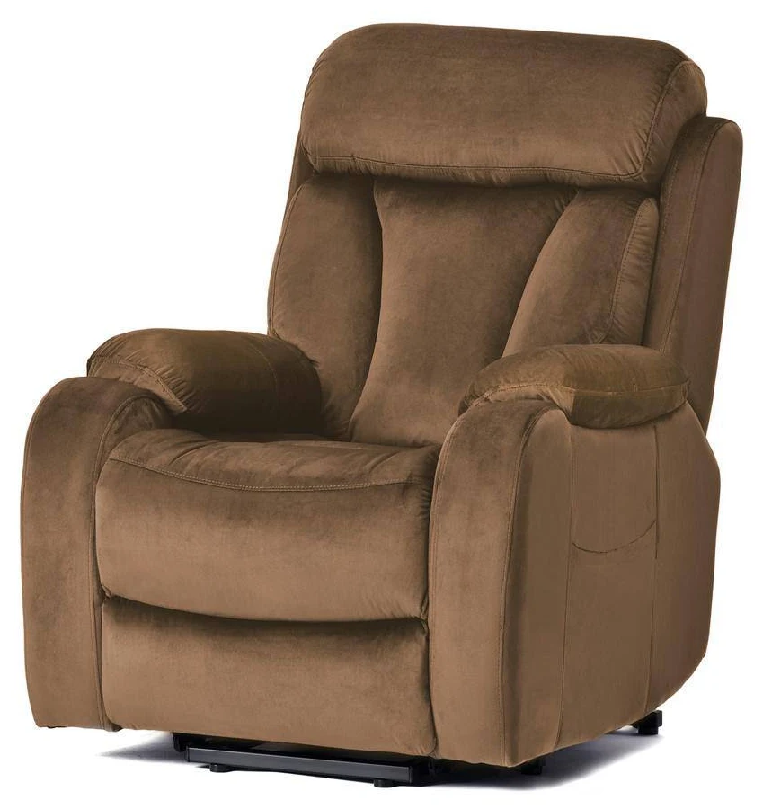 Merax Power Lift Recliner with Remote – Gray Velvet, photo 6 of 7