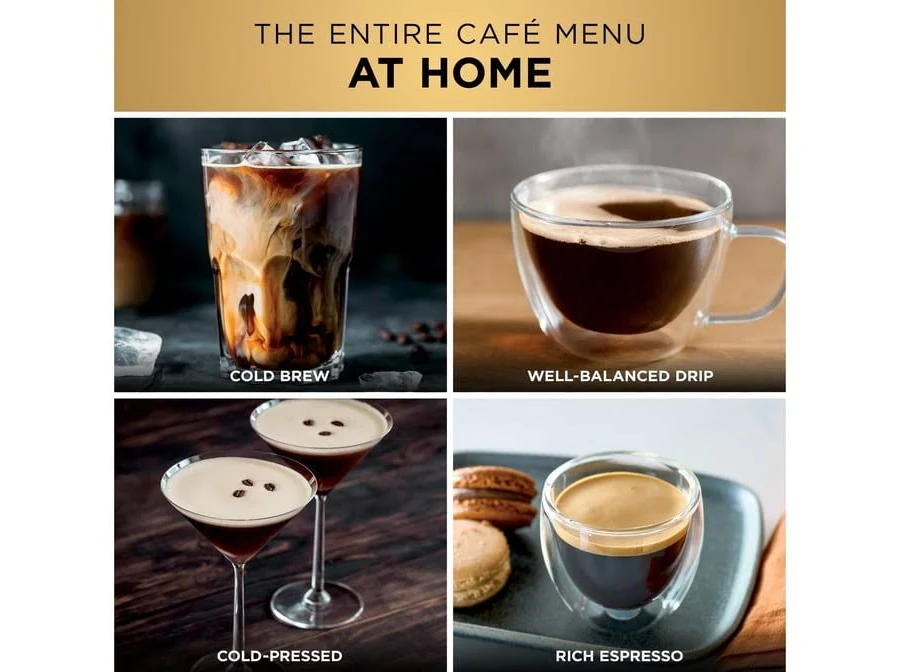 Ninja Luxe Café Premier Series 3-in-1 Espresso, Coffee & Cold Brew Machine, Cyberspace, photo 6 of 7