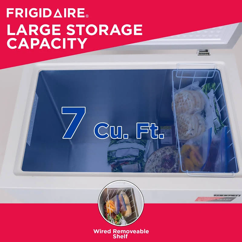 Frigidaire 7.0 cu ft Chest Freezer, photo 7 of 7
