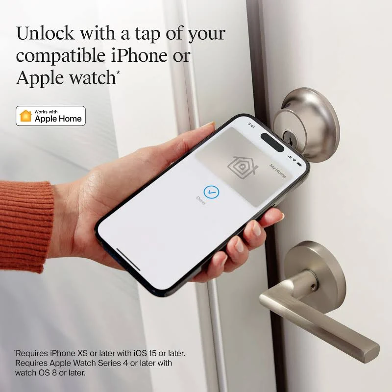 Level Lock+ Smart Deadbolt – Satin Nickel, photo 4 of 7