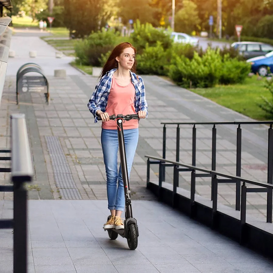 TurboAnt X7 Max Folding Electric Scooter with Removable Battery – White, photo 6 of 7
