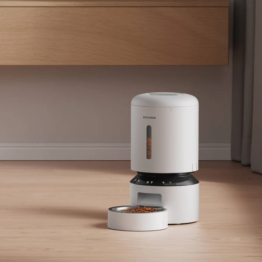 PETLIBRO 5L Automatic Pet Feeder with Dual-Band Wi-Fi, White, photo 6 of 7