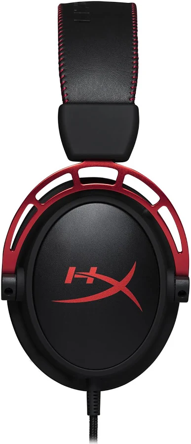 HyperX Cloud Alpha Wired Gaming Headset, Black/Red, photo 3 of 7